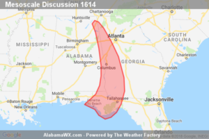 SPC Mesoscale Discussion: Severe Thunderstorm Watch 421…