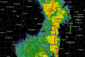 Strong Storms Continue In The East, Rain Ending Quickly In The West