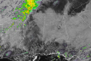 Still Relatively Quiet In North/Central Alabama, Storms Are Building To Our West