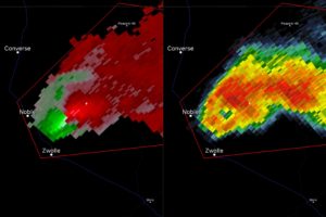 Tornado Threat Increasing To Our West, Showers Forming Across Parts Of Central Alabama