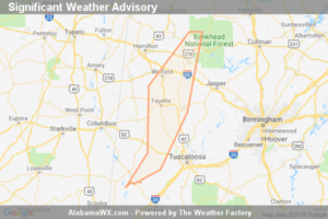 Significant Weather Advisory For Northwestern Walker,  Northwestern Tuscaloosa, Southeastern Marion, Eastern Pickens,  Western Winston, Fayette And Southeastern Lamar Counties Until 7:45 AM CDT