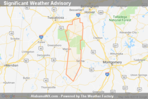 Significant Weather Advisory For Northeastern Perry, Bibb And Central Dallas Counties Until 9:15 AM CDT