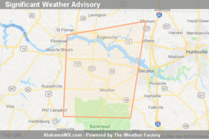 Significant Weather Advisory For Southeastern Lauderdale, Western Limestone, Southeastern Colbert, Eastern Franklin, Northwestern Morgan And Lawrence Counties Until 7:45 AM CDT