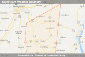 Significant Weather Advisory For Pike, Bullock, Southeastern Macon, Southeastern Montgomery And Southwestern Barbour Counties Until 11:30 AM CDT
