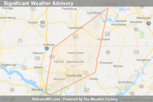 Significant Weather Advisory For Madison, Eastern Limestone,  Southeastern Moore, Southeastern Lincoln And Western Franklin Counties Until 9:45 AM CDT