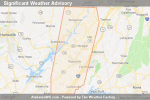 Significant Weather Advisory For Dekalb And Eastern Jackson Counties Until 12:15 PM CDT