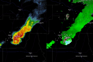 Heads Up Perry County, Rotating Thunderstorm Just Southeast Of Marion