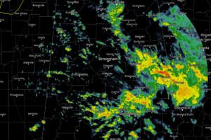 No Thunder Currently Across Central Alabama, Conditional Severe Storm Threat Remains For This Afternoon