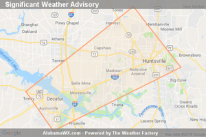 Significant Weather Advisory For Northwestern Madison,  Southeastern Limestone And Northwestern Morgan Counties Until 10:45 PM CST