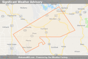 Significant Weather Advisory For Northeastern Madison,  Southeastern Lincoln And Southwestern Franklin Counties Until 7:45 PM CST