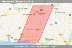 SPC Mesoscale Discussion: Tornado Watch 3…