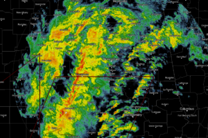 Active Morning So Far In Central Alabama, Line Of Storms Continue To Push Eastward