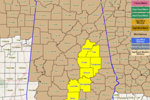 More Counties Removed From The Tornado Watch