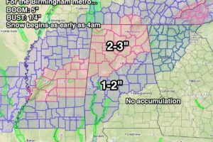 Winter Storm Ahead For North Alabama