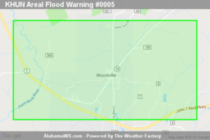 Areal Flood Warning Issued For Parts Of Jackson County Until 11:15PM