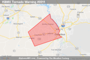 The Tornado Warning For Southeastern Lee And Northeastern Russell Counties Is Cancelled