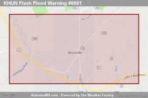 Flash Flood Warning Issued For Parts Of Jackson County Until 5:15PM