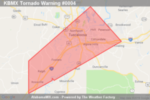 The Tornado Warning For Southwestern Tuscaloosa County Is Cancelled
