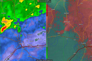 Watching Storm over Northern Tuscaloosa County