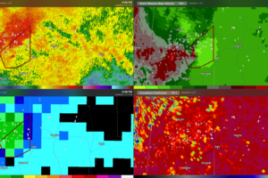 Still Tracking Tornadic Storm Moving from Lamar to Fayette County