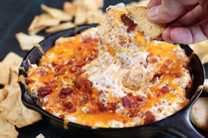 Recipe: Cheesy Chicken Bacon Ranch Dip