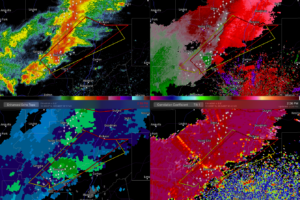 First Tornado Warning Issued For Parts Of Madison & Yazoo Counties In Mississippi