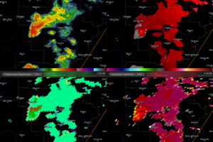 Heads Up Walker County, Storm Entering County Showing Some Signs Of Rotation