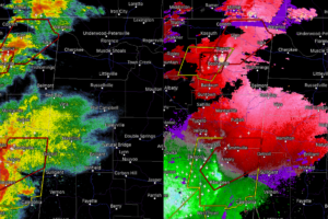 Heads Up For Marion County For A Tornadic Cell In Eastern Mississippi