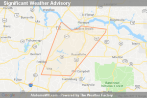 Significant Weather Advisory For Southern Colbert And Franklin Counties Until 7:45 PM CST