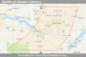 Significant Weather Advisory For Northwestern Jackson,  Northwestern Marshall, Madison, Eastern Limestone, Morgan And Southern Lawrence Counties Until 7:30 PM CST