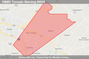 The Tornado Warning For Northeastern Walker County Is Cancelled