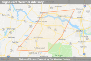Significant Weather Advisory For Southeastern Lauderdale,  Northwestern Limestone, Southeastern Colbert, Franklin And Northwestern Lawrence Counties Until 9:45 PM CST