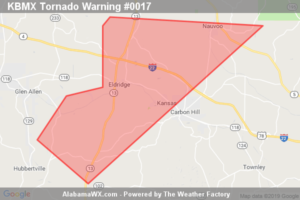 The Tornado Warning For Northwestern Walker County Is Cancelled