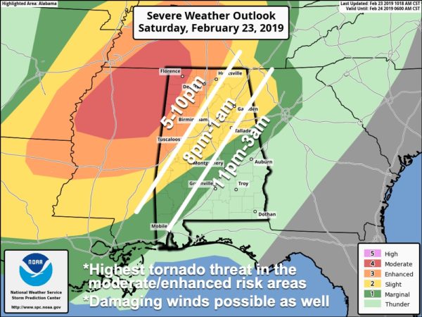 A Look At The Severe Weather Potential Late Today Tonight The