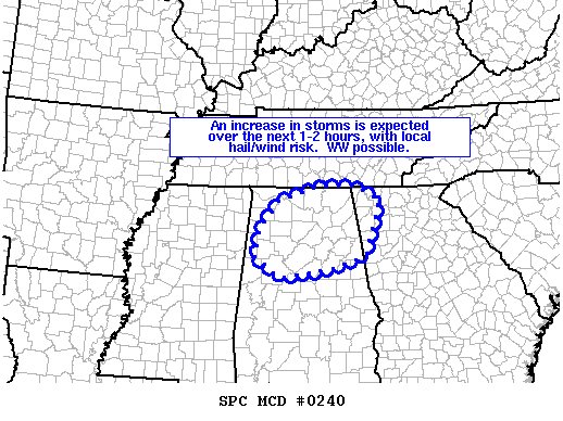 James Spann: Hail-producing storms possible in Alabama this evening ...