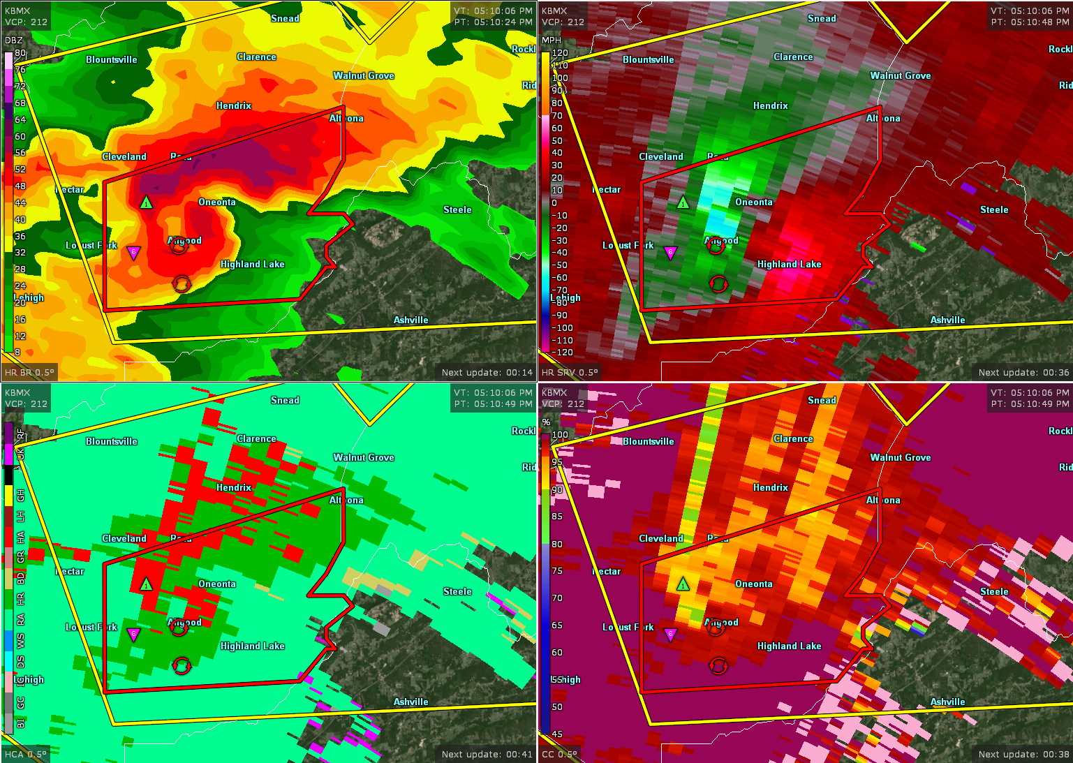 Tornado On The Ground Approaching Oneonta The Alabama Weather Blog Tornado on the ground approaching oneonta the alabama weather blog