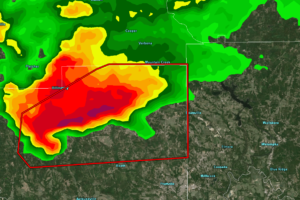 Heads Up Western Elmore County, Tornado Warned Storm Heading Your Way