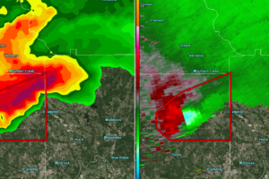 Heads Up Western Elmore County, Warned Cell Rotation Tightening