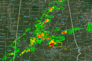 Severe Threat Continuing To Wind Down In Central Alabama
