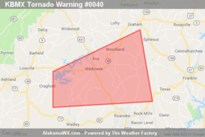 A Tornado Warning Remains In Effect Until 10:30 PM CDT For Northeastern Randolph County