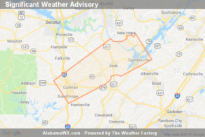 Significant Weather Advisory For Northwestern Marshall,  Northeastern Cullman And Southeastern Morgan Counties Until 9:30 PM CDT