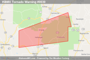 A Tornado Warning Remains In Effect Until 7:00 PM CDT For Northeastern Perry And South Central Bibb Counties