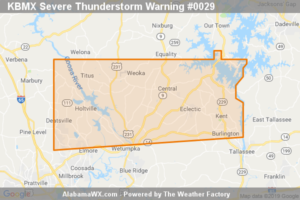The Severe Thunderstorm Warning For Northeastern Elmore County Is Cancelled
