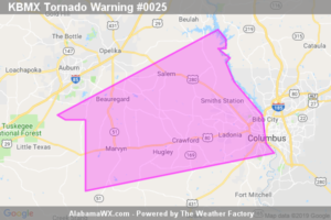 The Tornado Warning For Southeastern Lee County Is Cancelled