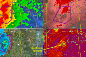 Confirmed Tornado just east of Starkville