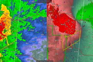 Confirmed Large and Extremely Dangerous Tornado in Northeast Mississippi; Will Affect Lamar County Alabama:  Start Taking Tornado Precautions