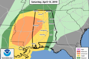 Severe Weather Threat Continues for Alabama Overnight