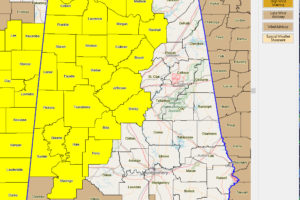 More Counties Added  to the Tornado Watch in North Alabama