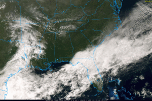 Clouds Tonight; Only A Few Sprinkles