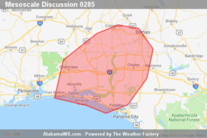 SPC Mesoscale Discussion: Severe Potential… Watch Unlikely